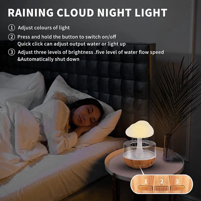 Cozy Rain Cloud Ambiance Light